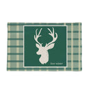 Living Room Bathroom Velvet Non-Slip Floor Mat Fabric Carpet, Size:60x80cm(Deer Head)
