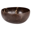 Natural Raw Coconut Shell Bowl Craft Dessert Fruit Salad Coconut Shell Bowl