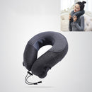 Cervical Massager Portable Massage Pillow, Colour:Dark Gray
