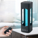 Remote Control 30W Ultraviolet Disinfection Lamp Fan Air Purifies Sterilization Lamp(US Plug)