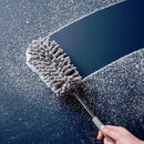 4 PCS Electrostatic Dust Removal Feather Duster Household Retractable Bending Dust Removal Cleaning Brush Random Color