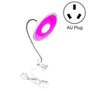 35W Full Spectrum LED Plant Table Lamp Switchable COB Plant Growth Light, Style:One Lamp+Clip Kit(AU Plug)