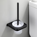 Hotel Bathroom Toilet Brush Set Space Aluminum Toilet Brush Holder