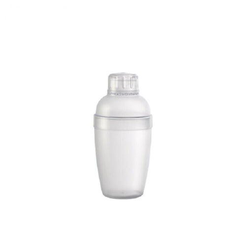 3 PCS Shaker Cup PC Oz Cup Shaker With Scale Shaker Shaker Milk Teapot Juice Jug, Size:350ml, Style:Ordinary Transparent
