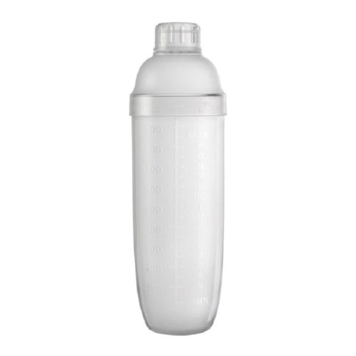 3 PCS Shaker Cup PC Oz Cup Shaker With Scale Shaker Shaker Milk Teapot Juice Jug, Size:1000ml, Style:Ordinary Transparent