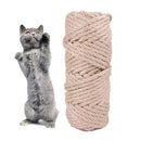 3 PCS 10m Pets Hemp Rope Cat Scratch Board Sword Rope Accessories Protect Cat Grip Toy Grabbing Materials(8mm)