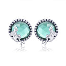 Romantic 925 Sterling Silver Earrings Women Jewelry