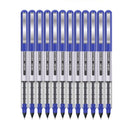 12 PCS Deli S656 Straight Liquid Gel Pen 0.5 mm Conference Office Signature Pen Student Pen(S656 Blue)
