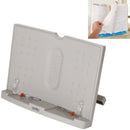 Reading Shelf Student Reading Book Stand, Color:Off-White