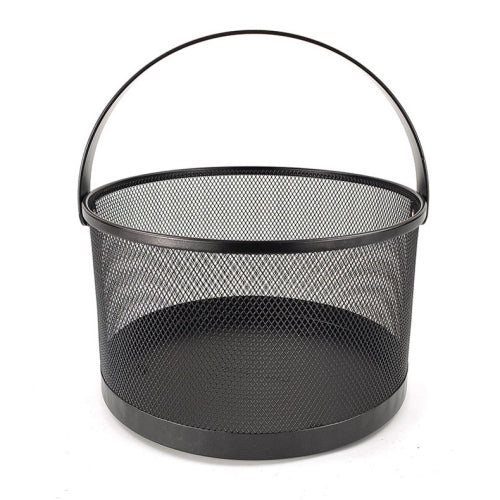 Portable Wrought Iron Kitchen Sundries Storage Basket Fruit And Vegetable Drain Basket, Specification: Medium