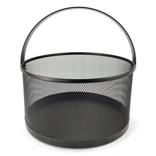 Portable Wrought Iron Kitchen Sundries Storage Basket Fruit And Vegetable Drain Basket, Specification: Large