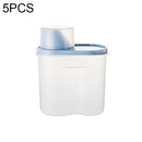 5 PCS Food Barrels Sealed Moisture-proof Storage Tank, Specification: Small