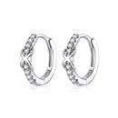 Sterling Silver Earrings Simple Wild Earrings