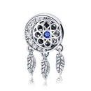 S925 Sterling Silver Hollow Pattern Bead Accessories DIY Beaded Bracelet Accessories