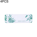 4 PCS Diatom Mud Wash Station Waterproof Pad Toilet Toothbrush Rack Absorbent Pad, Style:Leaves