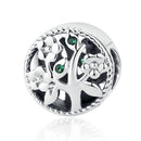 S925 Sterling Silver Beads Hollow Tree Of Life DIY Accessories