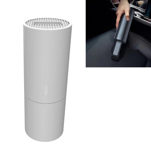 Creative Mini Handheld Portable Vacuum Cleaner USB Charging High Power Household Vacuum Cleaner(Pure White)