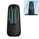 UV Ultraviolet Disinfection Lamp Household Portable Antivirus Sterilization Light Magnetic Multifunctional Lamp(Black)