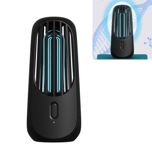 UV Ultraviolet Disinfection Lamp Household Portable Antivirus Sterilization Light Magnetic Multifunctional Lamp(Black)