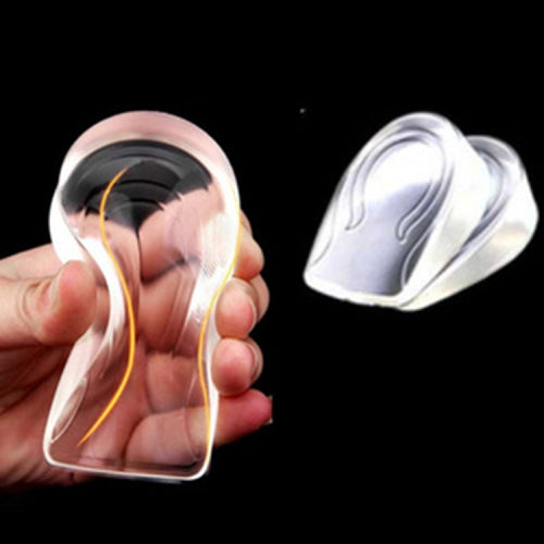 8 Pairs Inner Heightening Insole PU Silicone Half Cushion Soft Insole, Size: 3cm (For High-top Shoes)(Female Size)