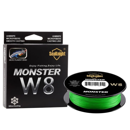 Seaknight 8 Series 500 Meters Strong Horse Fishing Line PE Main Line Fshing Line, Line number: 0.8, Color:Bright Green