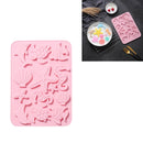 4 PCS Marine Life Three-dimensional Silicone Ice Cream Mold High Temperature Resistant Multifunctional Baking Cake Chocolate Mold(Pink)