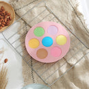 6 PCS Ball Shape Chocolate Cake Decoration Silicone Mold Ice Tray Mold(Pink)