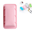 6 PCS Cake Silicone Toast Bread Mold Rectangular Ice Tray Mold(Pink)