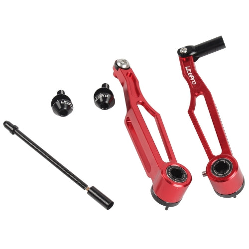 Litepro Folding Bike Short Arm V Brake Long Arm CNC V Brake Caliper Modification, Specification:Long Arm, Color:Red
