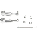 Litepro Folding Bike Short Arm V Brake Long Arm CNC V Brake Caliper Modification, Specification:Short Arm, Color:Silver