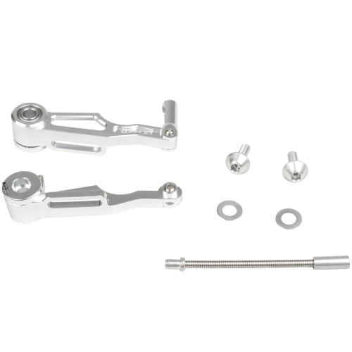 Litepro Folding Bike Short Arm V Brake Long Arm CNC V Brake Caliper Modification, Specification:Short Arm, Color:Silver