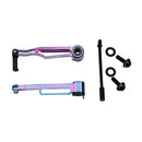 Litepro Folding Bike Short Arm V Brake Long Arm CNC V Brake Caliper Modification, Specification:Short Arm, Color:Electroplating Colorful