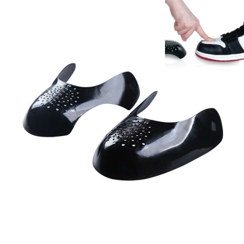 5 Pairs Sneakers Shoe Shield Shoe Head Anti-crease & Anti-cracking Shoe Support Shield(Black)