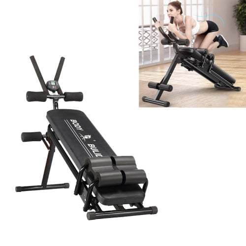 Abdominal Muscle Fitness Equipment Lazy People Sit-ups Abdomen Fitness Equipment(Black)