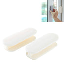 20 PCS Door Handle Punch-free Window Paste Type Handle Sliding Door Auxiliary Door Handle(White)