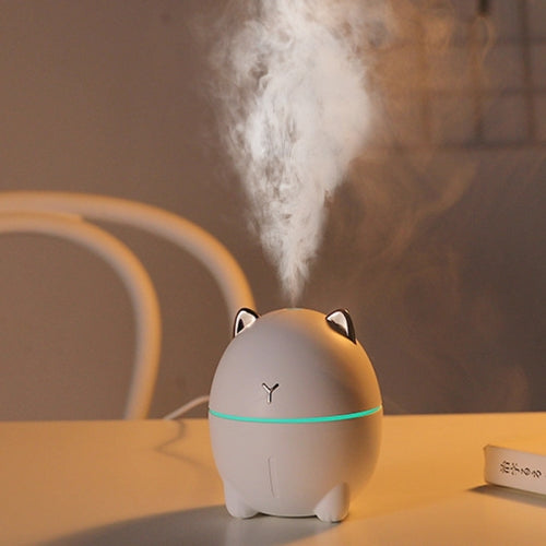 Creative USB Mini Night Light Humidifier Bedroom Office Air Purifier Humidifier Alcohol Disinfection(Powder )