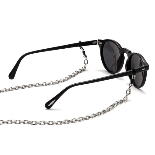 Rock Style Stainless Steel Glasses Chain Earphone Anti-lost Chain Multi-purpose Wear Chain