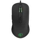 Ajazz DMG110 10000 DPI Desktop Gaming RGB Illuminated Programmable Button Mouse, Cable Length: 1.6m(Black)