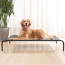 Pet Bed Dog Steel Frame Bed Summer Pet Mat, Specification:Steel Frame+Mesh, Mesh Size:XL 109x72x21cm