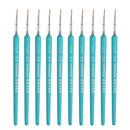 10 PCS 0 WeiZhuang Hook Line Pen Painting Hand-painted Watercolor Wolf Mint Hook Line Pen Painting Stroke Thin Line Brush, Color:Sky Blue