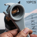 10 PCS 4 in 1 Multifunctional Bottle Opener Stainless Steel Beer Can Opener Random Colour Delivery