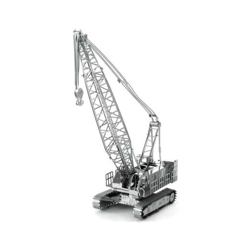 3D Metal Assembly Model Engineering Vehicle Series DIY Puzzle Toy, Style:Crane