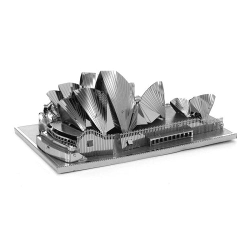 3 PCS 3D Metal Assembly Model World Building DIY Puzzle Toy, Style:Sydney Opera House