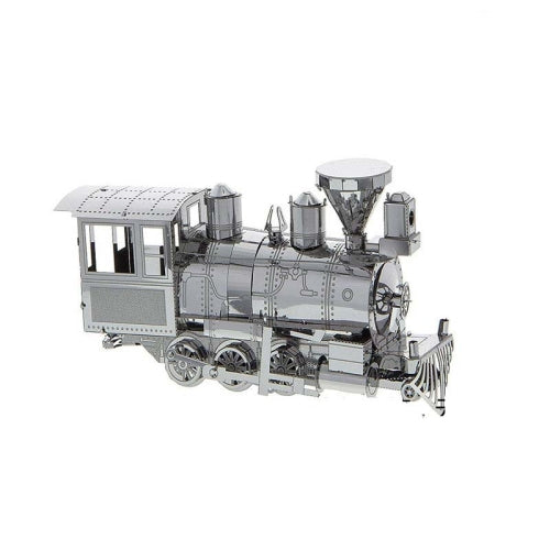 3 PCS 3D Metal Assembly Model World Building DIY Puzzle Toy, Style:Locomotive