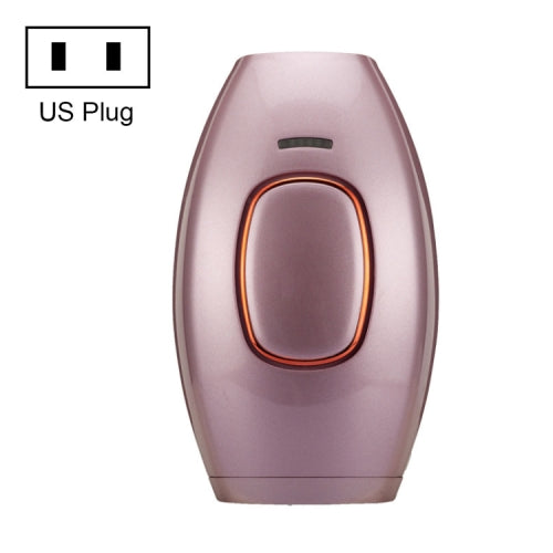Ladies Painless Photon Laser Hair Removal Device, Specification:US Plug(Rose Gold)
