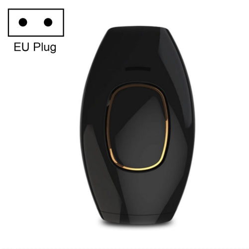 Ladies Painless Photon Laser Hair Removal Device, Specification:EU Plug(Black)