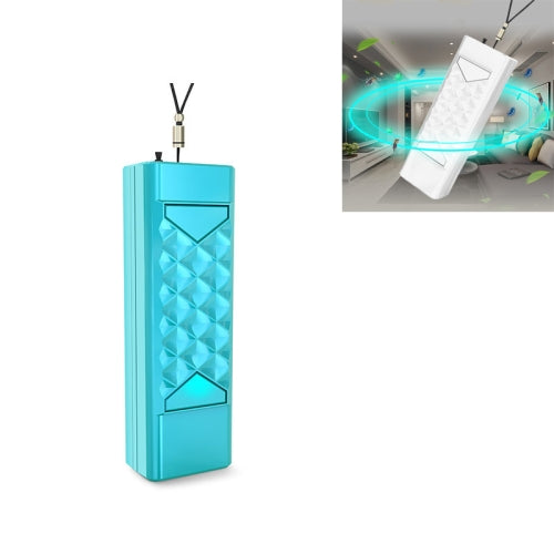 Negative Ion Air Purifier Small Hanging Neck Mosquito Repellent Sterilization Mini Purifier(Blue)
