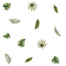 3 PCS Green Leaf Kindergarten Environment Layout Decorative Wall Stickers(FX-F012)