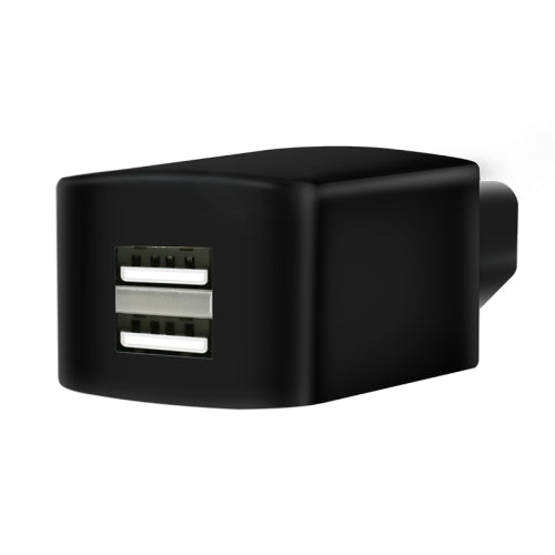 3 PCS Universal Car Intelligent Reverse Connection Lithium Battery Electric Car Mobile Phone Charger, Style:Extended Black Double Port 2A