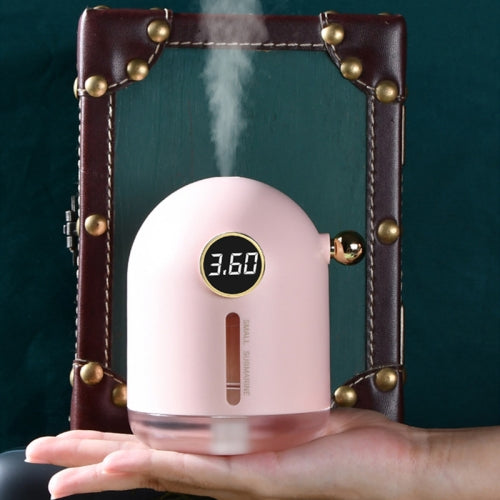 Submarine Humidifier USB with Night Light Mini Retro Home Office Humidifier(Pink)